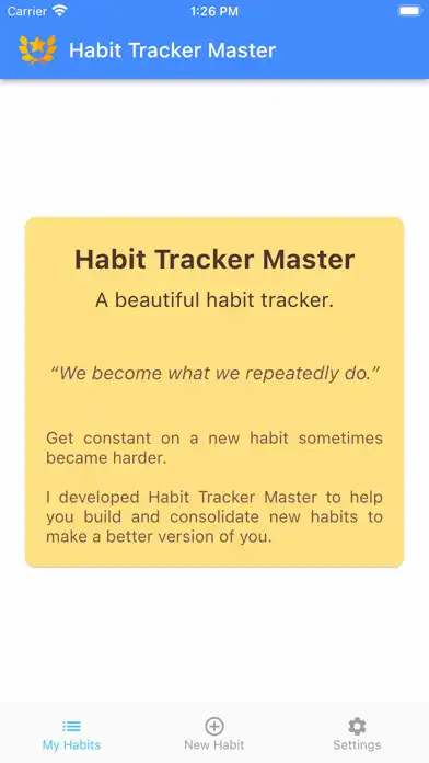 Play Habit Tracker Master  and enjoy Habit Tracker Master with UptoPlay