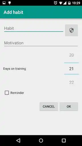 Play APK Habit Training  and enjoy Habit Training with UptoPlay ru.androidfm.habittraining