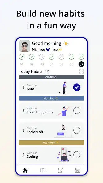 Play Habity - Gamify Your Habits  and enjoy Habity - Gamify Your Habits with UptoPlay