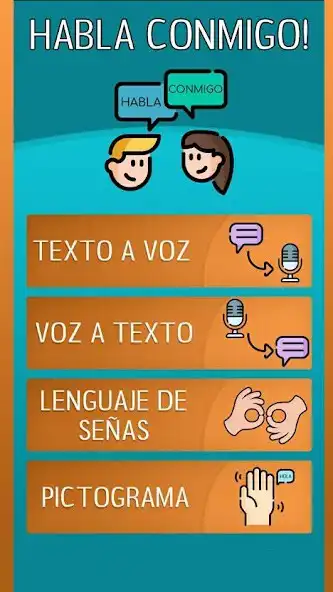 Play HABLA CONMIGO! - Ayudante Sordo-Mudo  and enjoy HABLA CONMIGO! - Ayudante Sordo-Mudo with UptoPlay
