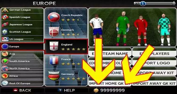 Play Hack Dream League Soccer prank