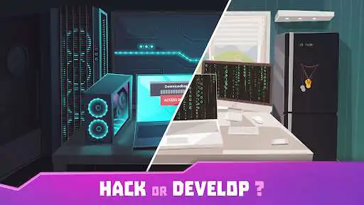 Play Hacker or Dev Tycoon? Tap Sim  and enjoy Hacker or Dev Tycoon? Tap Sim with UptoPlay