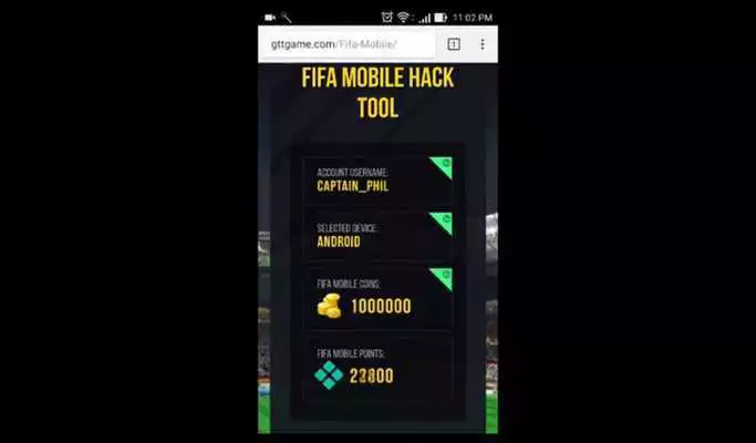 Play Hack for FIFA MOBILE Lattes
