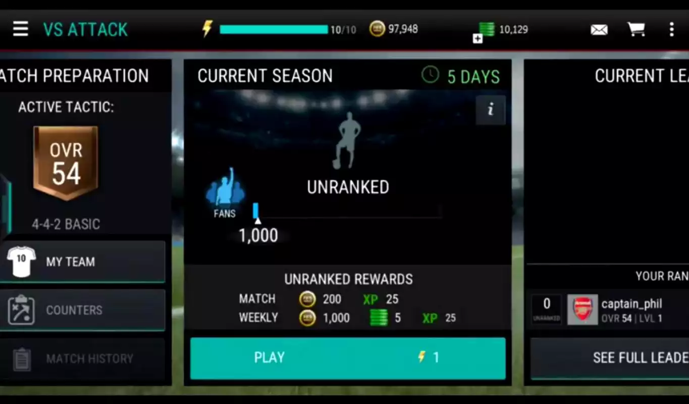Play Hack for FIFA MOBILE Lattes