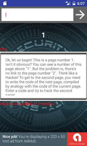 Play Hack test as an online game Hack test with UptoPlay