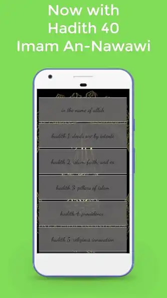 Play Hadith 40 Imam An-Nawawi  and enjoy Hadith 40 Imam An-Nawawi with UptoPlay