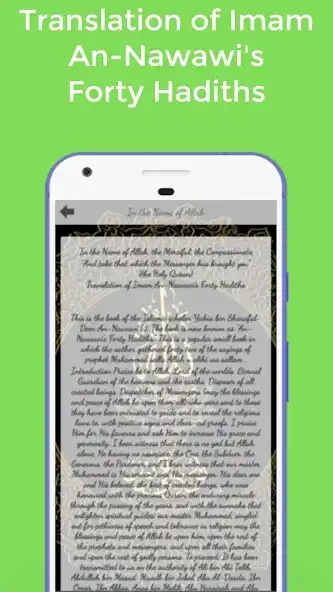 Play Hadith 40 Imam An-Nawawi as an online game Hadith 40 Imam An-Nawawi with UptoPlay