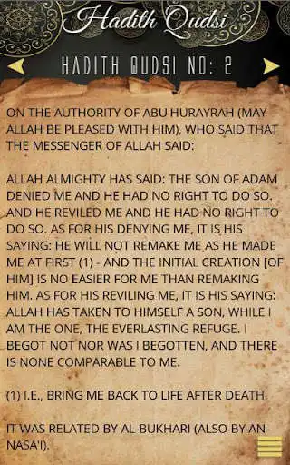 Play Hadith Qudsi as an online game Hadith Qudsi with UptoPlay