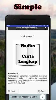 Play Hadits Tentang Cinta