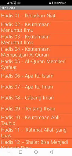 Play Hafalan Hadis 01 as an online game Hafalan Hadis 01 with UptoPlay