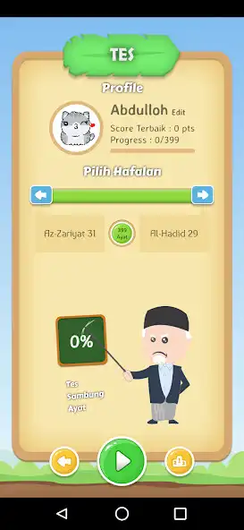 Play Hafalan Juz 27 as an online game Hafalan Juz 27 with UptoPlay