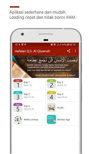 Play hafalan surat Al Qiyamah - Memorize surah  and enjoy hafalan surat Al Qiyamah - Memorize surah with UptoPlay