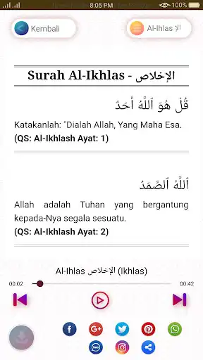 Play Hafalan Surat Surat Pendek AlQuran  and enjoy Hafalan Surat Surat Pendek AlQuran with UptoPlay