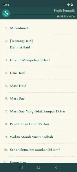 Play Haid dan Nifas (Fiqih Wanita)  and enjoy Haid dan Nifas (Fiqih Wanita) with UptoPlay