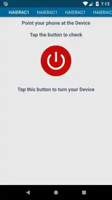Play Haier AC Remote