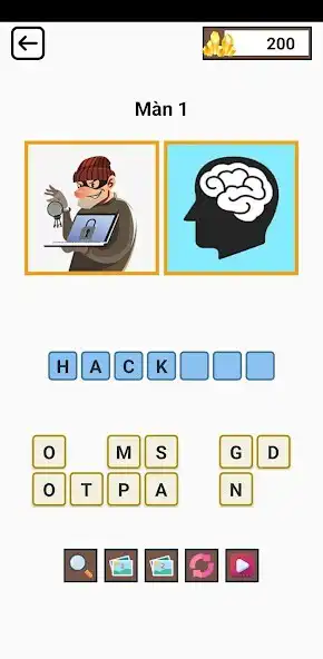 Play Hai Hình Một Chữ as an online game Hai Hình Một Chữ with UptoPlay