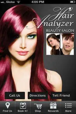 Play Hair Analyzer Beauty Salon