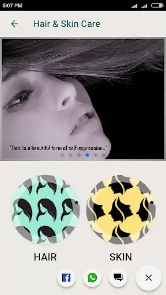 Play Hair and Skin Care as an online game Hair and Skin Care with UptoPlay