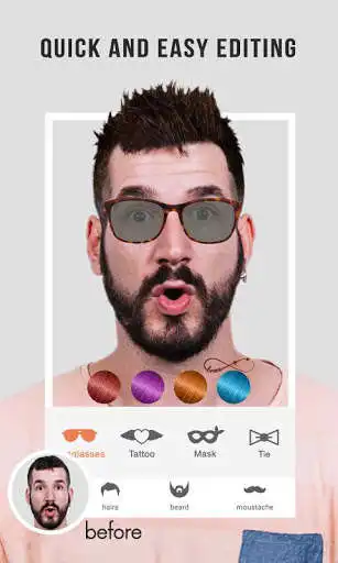 Play Hair Art Photo Editor as an online game Hair Art Photo Editor with UptoPlay