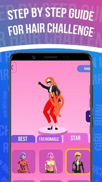 Play Hair Challenge Girl Run Guide  and enjoy Hair Challenge Girl Run Guide with UptoPlay