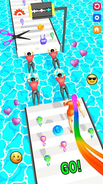Play Hair Challenge Run Hair Games  and enjoy Hair Challenge Run Hair Games with UptoPlay