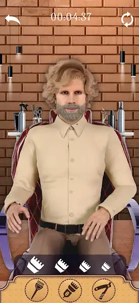 Play Hair Chop 3d: Barber Shop Game as an online game Hair Chop 3d: Barber Shop Game with UptoPlay