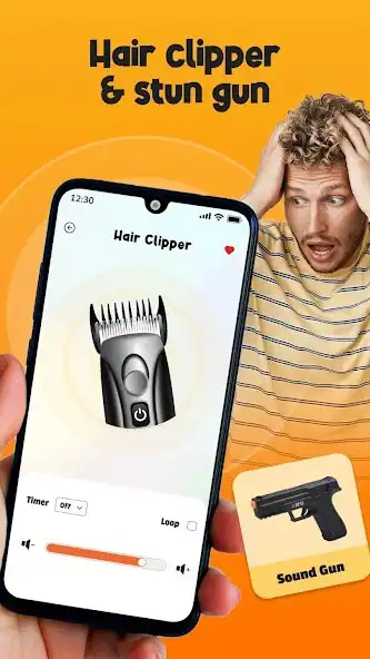 Play Haircut prank, air horn  fart as an online game Haircut prank, air horn  fart with UptoPlay