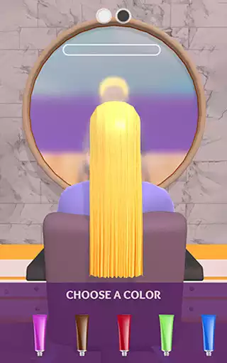 Play Hair Dye as an online game Hair Dye with UptoPlay