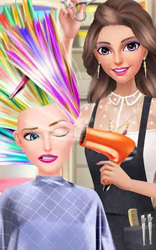 Play Hair Fashion Summer Girl Salon