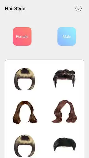 Play Hair - Hairstyle and Hair color changer  and enjoy Hair - Hairstyle and Hair color changer with UptoPlay