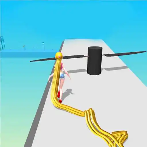 Play Hair Long Challenge: Permainan Rambut Berlari 3D APK