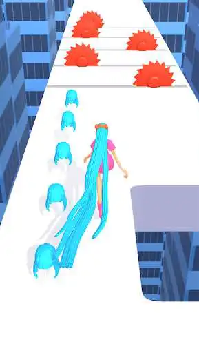 Play Hair Long Challenge: Permainan Rambut Berlari 3D  and enjoy Hair Long Challenge: Permainan Rambut Berlari 3D with UptoPlay