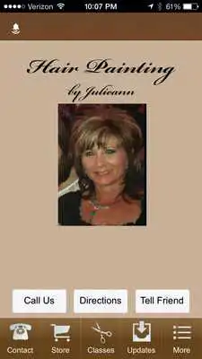Play Hair Painting by Julieann