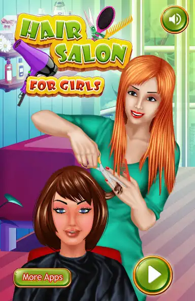 Play Hair Salon for Girls - Free Fun Fashion Game  and enjoy Hair Salon for Girls - Free Fun Fashion Game with UptoPlay