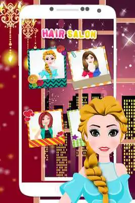 Play Hair salon game as an online game Hair salon game with UptoPlay