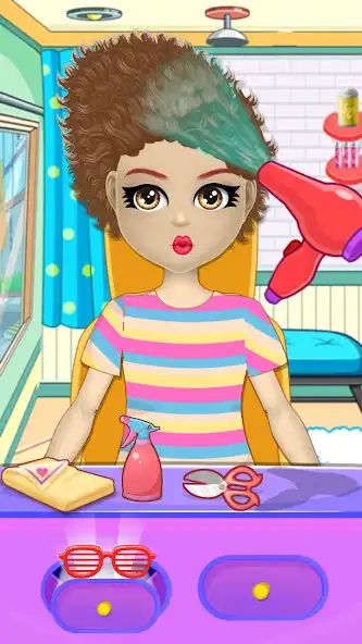 Play Hair Salon Games: Hair Spa as an online game Hair Salon Games: Hair Spa with UptoPlay