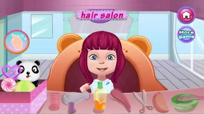 Play Hair salon of baby