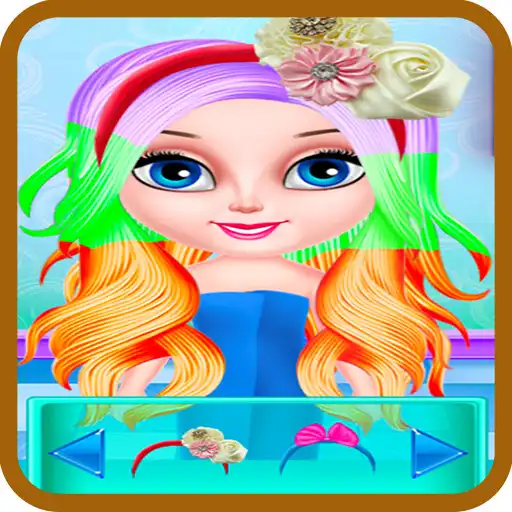 Play Hair salon Trendy  Hairstyles for princess Baby APK