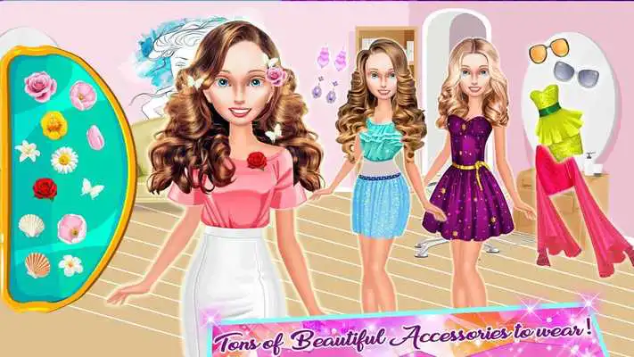 Play Hairs Curling Salon