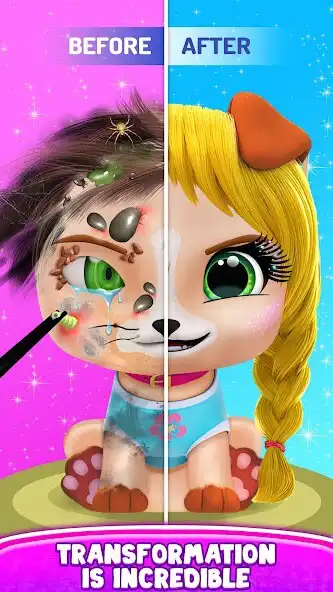 Play Hairstyle: pet care salon game  and enjoy Hairstyle: pet care salon game with UptoPlay
