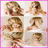 Free play online Hairstyles Elegant (Step By Step) APK