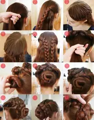 Play Hairstyles Elegant (Step By Step)