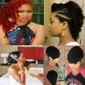 Free play online HAIRSTYLES FOR BLACK WOMEN APK