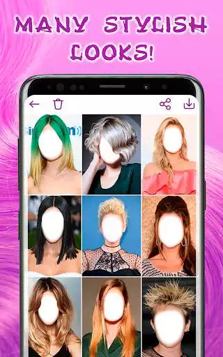 Play Hairstyles for your face as an online game Hairstyles for your face with UptoPlay