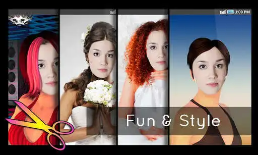 Play Hairstyles - Fun and Fashion as an online game Hairstyles - Fun and Fashion with UptoPlay