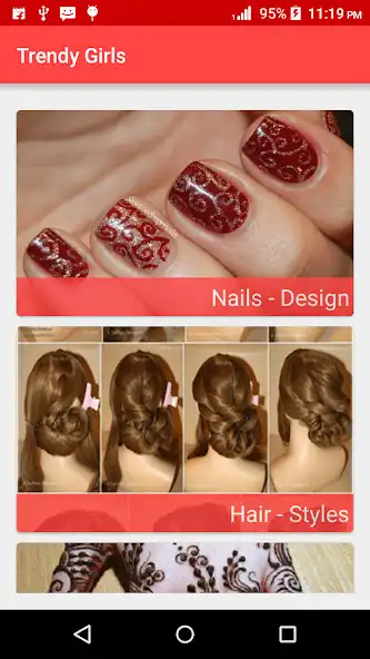 Play Hair styles,Nail Paint,Mehendi  and enjoy Hair styles,Nail Paint,Mehendi with UptoPlay