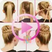Free play online Hairstyle Video Tutorial 2019 APK