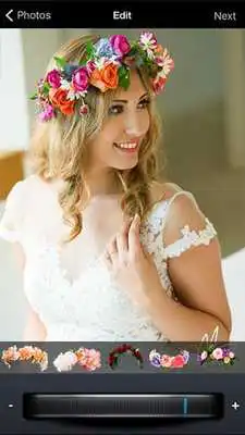 Play Hairstyle Weeding Flower maker
