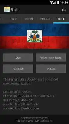 Play Haitian Bible Society