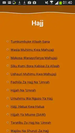 Play APK Hajj Kwa Kiswahili  and enjoy Hajj Kwa Kiswahili with UptoPlay com.MDS.Hajj